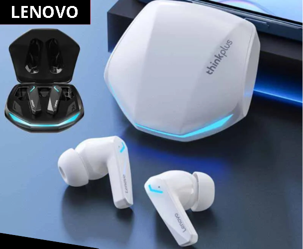 Fone de Ouvido Pro- Fone de Ouvido Bluetooth 5.3 Lenovo GM2 PRO Com Microfone [CONFORTÁVEL, BONITO E TECNOLÓGICO]